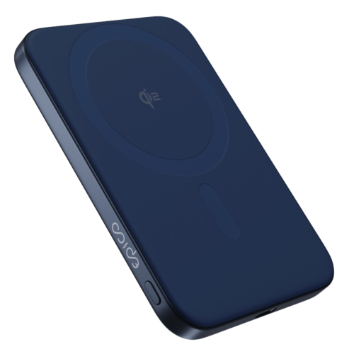 Epico Qi2 Aluminium Mag+ Power Bank 5 000 mAh - Deep Blue