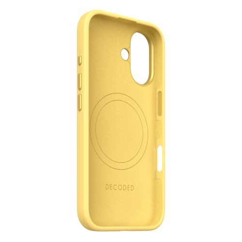 DECODED Silicone Case for iPhone 16 - Yellow*