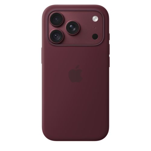 Apple iPhone18Pro Silicone Case with MagSafe - Burgundy
