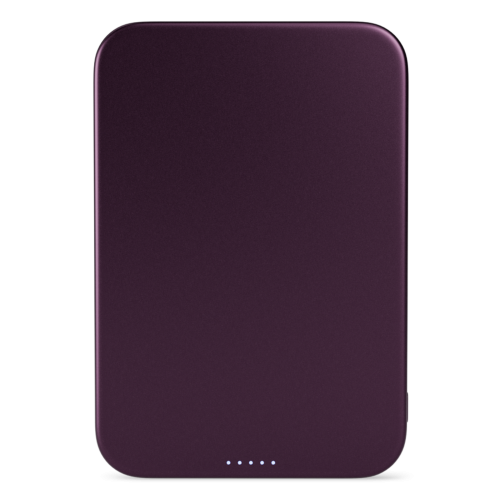 C&C Qi2 Aluminium Mag+ Power Bank 5 000 mAh - Dark Purple