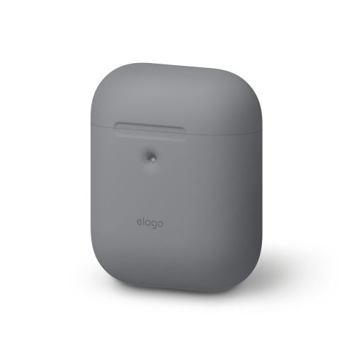 Elago Silicone Cover for Airpods 2nd Gen - Gray