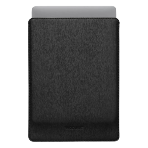 Woolnut Leather Sleeve for 16-inch MacBook Pro - Black