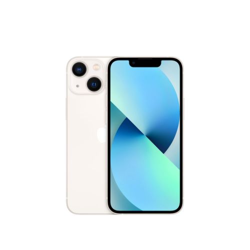 Refurbished iPhone 13 Mini 128GB, Starlight, Grade: A, Battery: Good