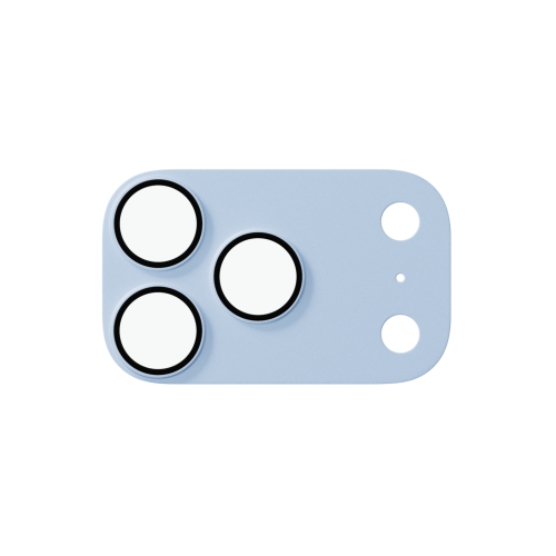 Epico Aluminium AntiReflective Lens & Island Protector for iPhone 18 Pro - Light Blue