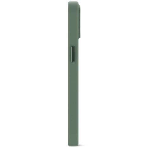 DECODED Silicone Backcover w/MagSafe for iPhone 15 - Sage Leaf Green*