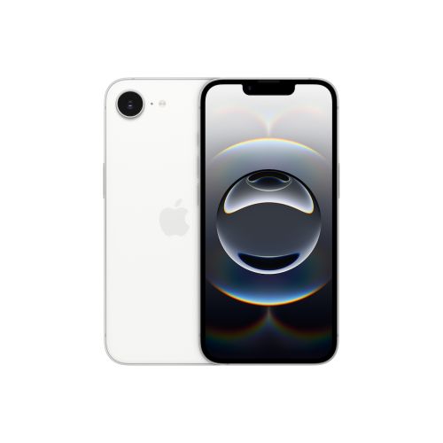 Refurbished iPhone 16e 128GB, White, Grade: AA, Battery: Good