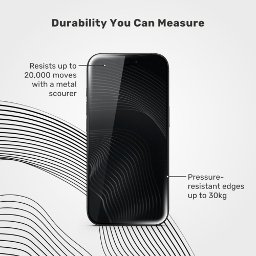 UNUM SapphireShield Glass for iPhone 18 Pro/17 Pro