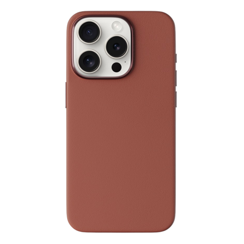 Epico Mag+ Leather Case iPhone 15 Pro Max - Brown