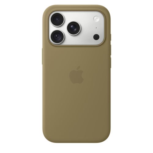 Apple iPhone18Pro Silicone Case with MagSafe - Olive