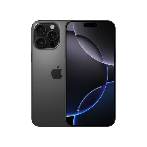 Refurbished iPhone 16 Pro Max 256GB, Black titanium, Grade: AA, Battery: Good