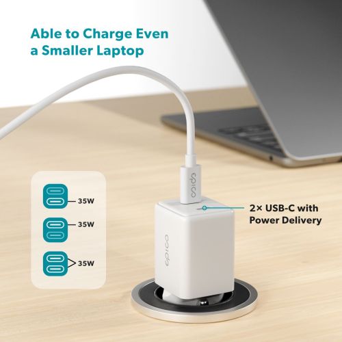 Epico 35W GaN Charger (2x USB-C)