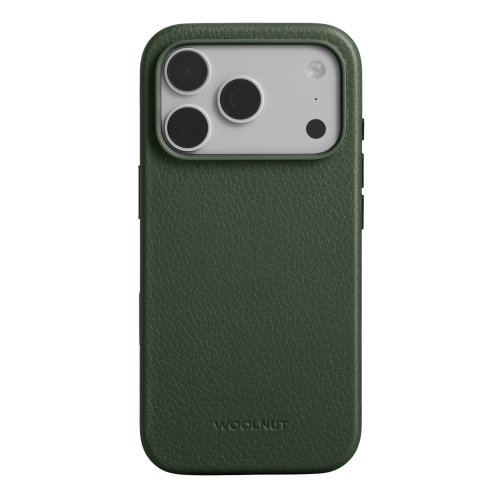 Woolnut Leather Case for iPhone 17 Pro Max - Green