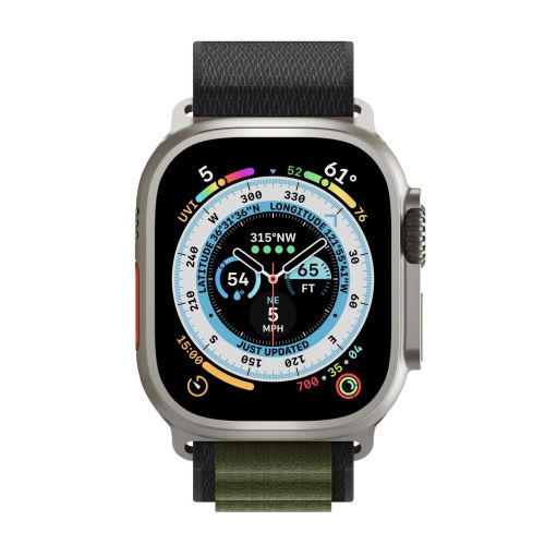 NEXT.ONE Adventure Loop for Apple Watch 44/45/46/49mm - Gray/Green