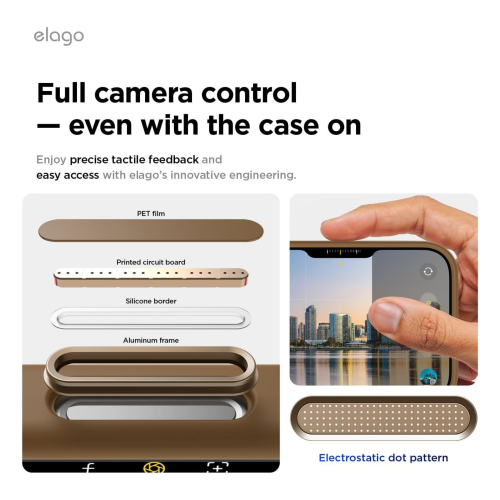 Elago Magnetic Silicone Case for iPhone 18 Pro Max/17 Pro Max - Brown