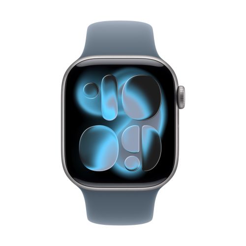 Apple Watch 42mm Anchor Blue Sport Band - S/M