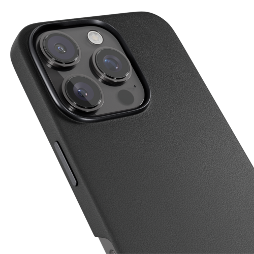 Epico Mag+ Leather Case for iPhone 16 Pro - Black