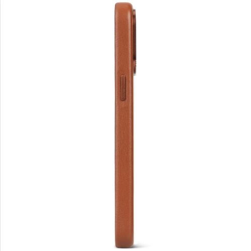 DECODED Leather Backcover w/MagSafe for iPhone 15 - Tan*