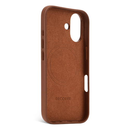 DECODED Leather Case for iPhone 16 Plus - Tan*