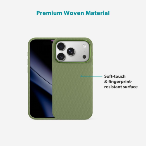 Epico SolidWoven Pro Mag+ Case iPhone 18 Pro Max/17 Pro Max - Green