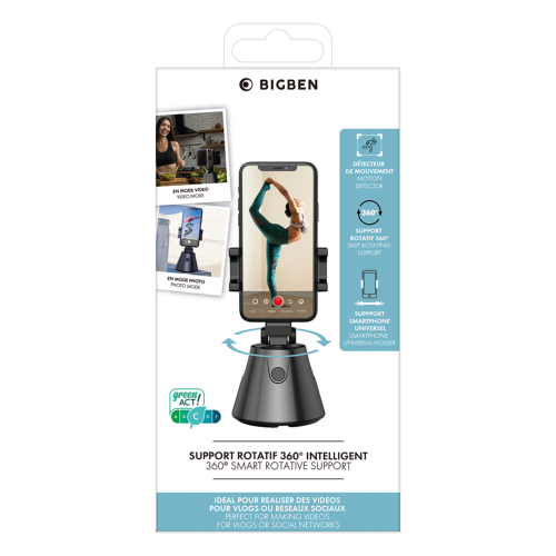 BigBen 360° Rotative Stand with Motion Detector*