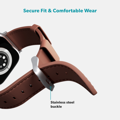 Epico Leather Band for Apple Watch (40-42mm) - Brown
