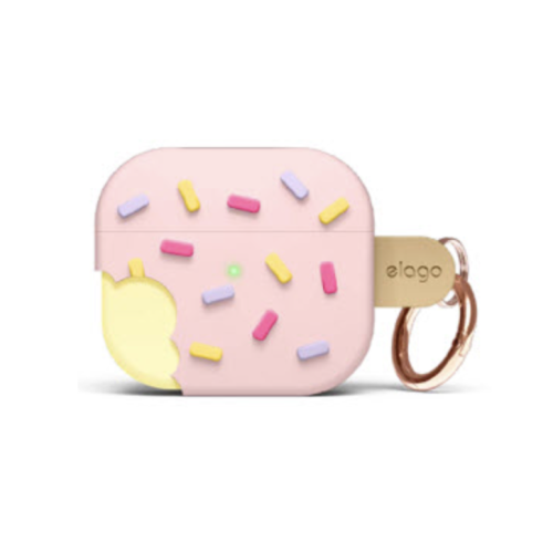 Elago Silicone Cover for Airpods 3rd Gen - Ice Cream Pink