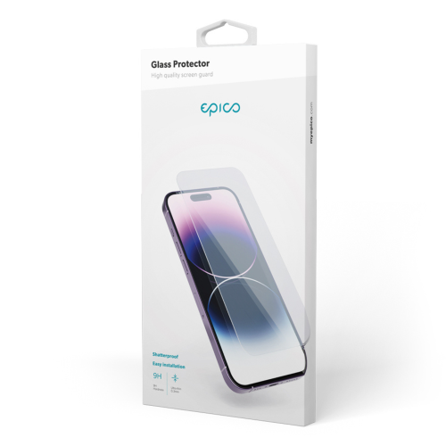 Epico Glass Protector for iPhone 16 Plus/15 Plus/14 Pro Max*