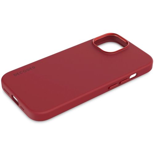 DECODED Silicone Backcover w/MagSafe for iPhone 15 - Astro Dust*