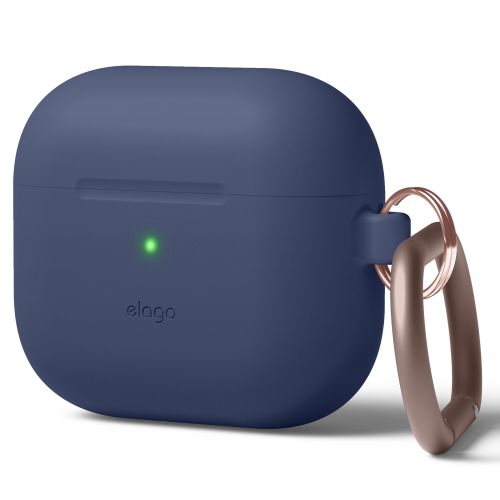 Elago Silicone Cover w/ Hook for Airpods 3rd Gen - Indigo