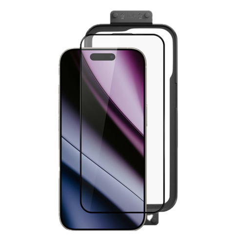 Epico Privacy Glass 3D for iPhone 16/15/14 Pro (bulk)
