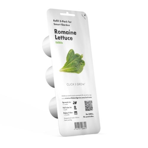 Click and Grow Smart Garden Refill 3-pack - Romaine Lettuce*