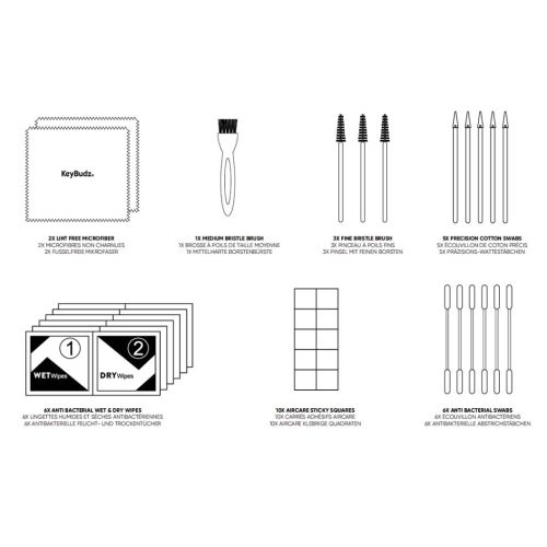 KeyBudz Cleaning Kit for Airpods