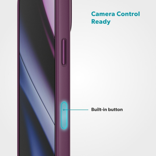 C&C HeroMatte Pro Mag+ Case for iPhone 18 Pro/17 Pro - Dark Purple