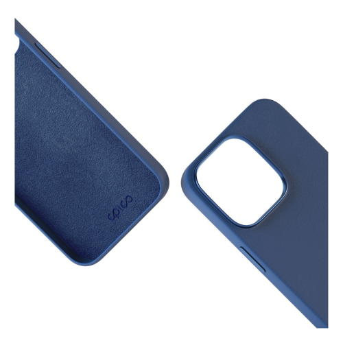 Epico Mag+ Leather Case iPhone 15 Pro - Blue