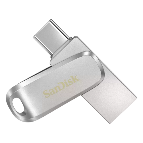 SanDisk Ultra Dual Drive Luxe 256GB USB-C Silver