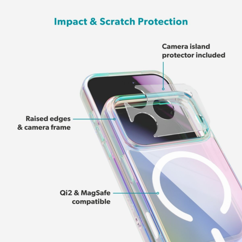 Epico Holographic Hero Mag+ Case for iPhone 18 Pro Max/17 Pro Max