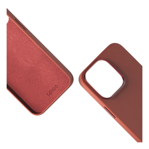 Epico Mag+ Leather Case iPhone 15 Pro - Brown