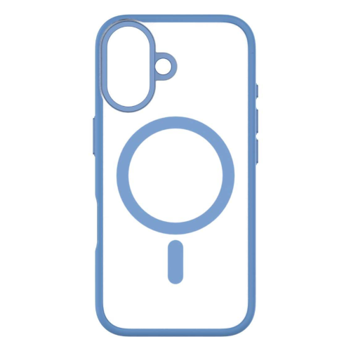 QDOS Transparent Case for iPhone 16 - Ultramarine*