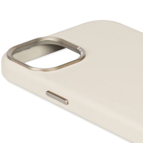 DECODED Leather Backcover w/MagSafe for iPhone 15 - Clay*