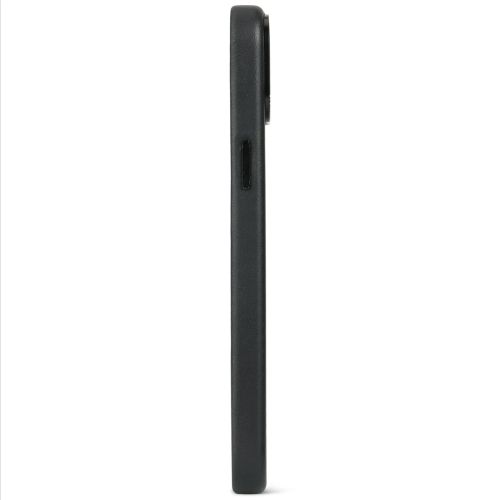 DECODED Leather Backcover w/MagSafe for iPhone 15 - Black*