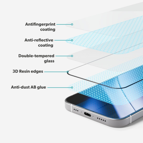 Epico AntiReflective Glass for iPhone 17 Pro Max (with Applicator)
