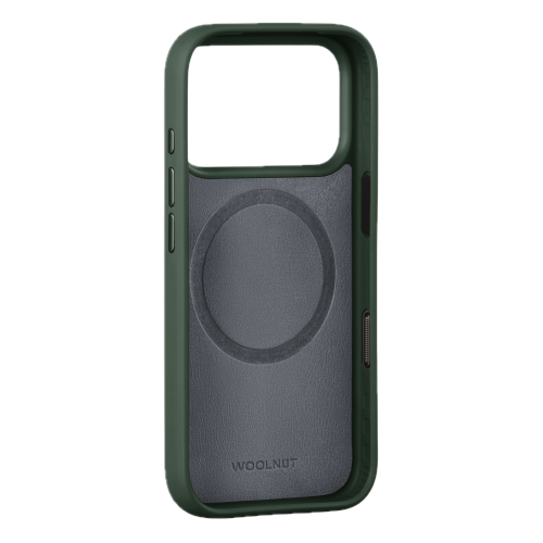 Woolnut Leather Case for iPhone 18 Pro/17 Pro - Green