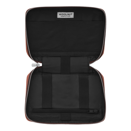 Woolnut Leather Tech Organizer - Cognac