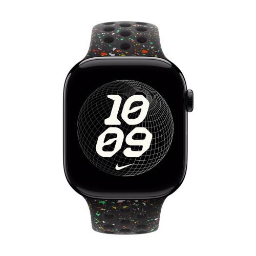 Apple Watch 46mm Midnight Black Nike Sport Band - M/L