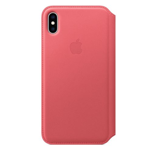 Apple iPhone XS Max Leather Folio Peony Pink*