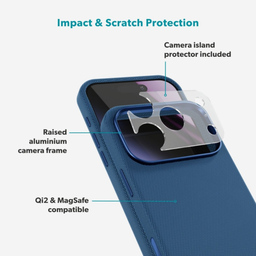 Epico SolidWoven Pro Mag+ Case iPhone 18 Pro Max/17 Pro Max - Blue