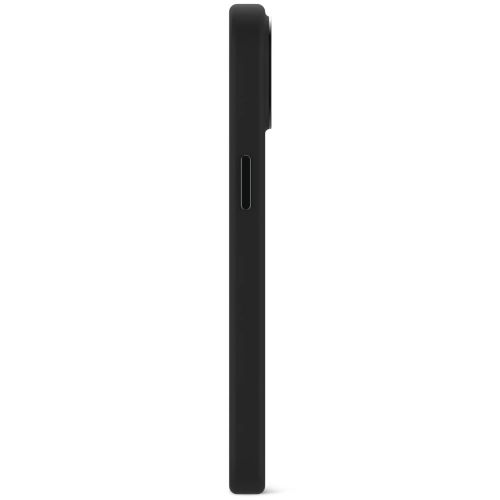 DECODED Silicone Backcover w/MagSafe for iPhone 15 - Graphine Black*