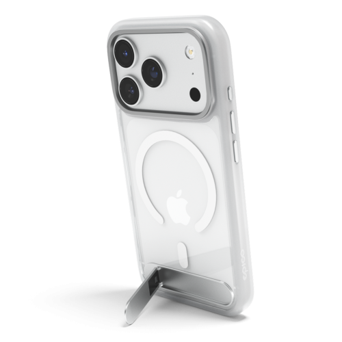 Epico HeroStand Pro Mag+ Case for iPhone 18 Pro/17 Pro - Matte Transparent