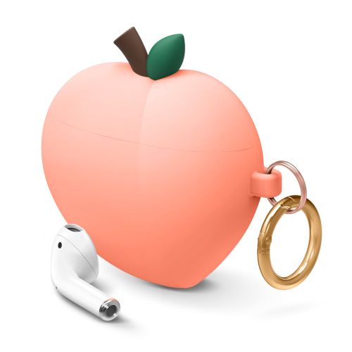 Elago Silicone Cover for Airpods 2nd Gen - Peach