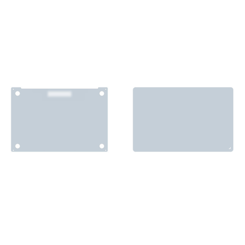 JCPal Protective Skin for Macbook Air 13 (M2-M4) - Sky Blue